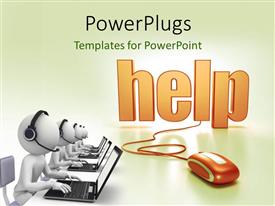 help desk powerpoint templates | crystalgraphics help desk powerpoint templates | crystalgraphics, Presentation templates