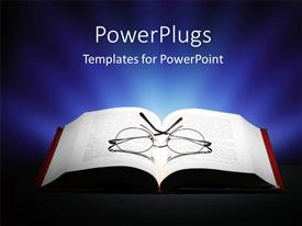 open book background powerpoint