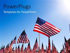 american flag border powerpoint